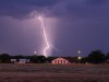 Gewitter über Tsumeb. <br>© Christian Heeb